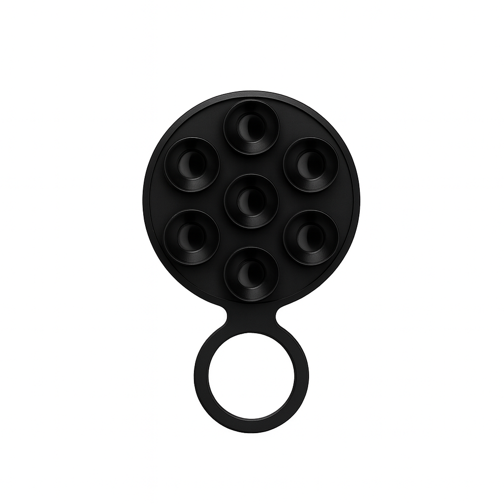 X-Level Magnetic Suction Phone Mount with Ring Grip – Universal