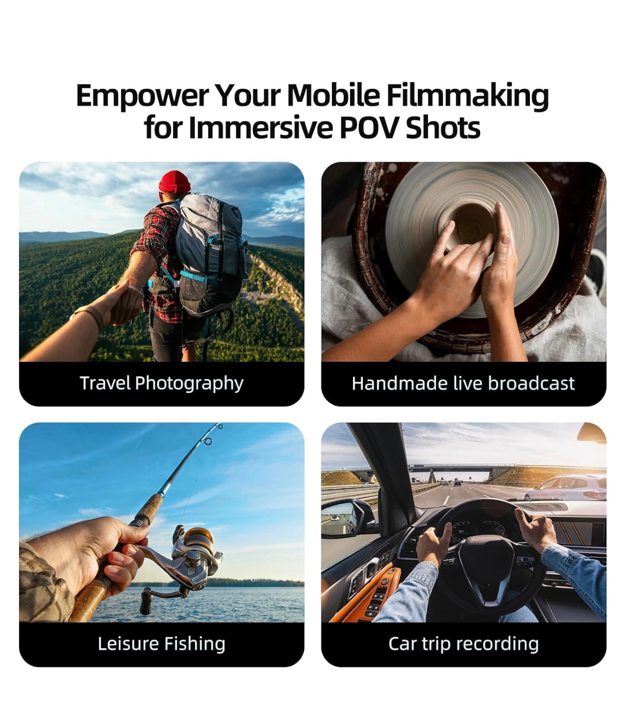 TELESIN Magnetic Neck Mount for Phones