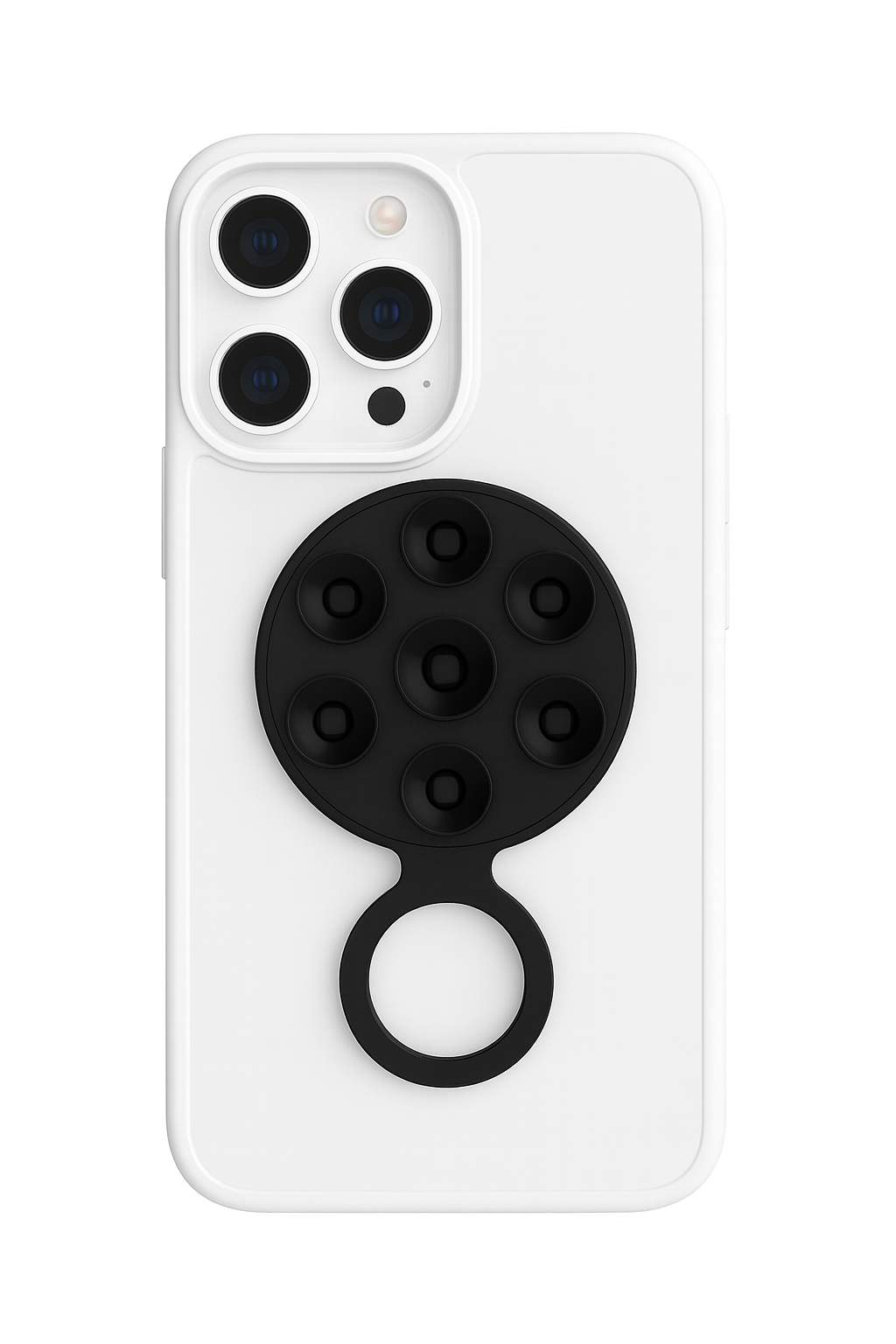 X-Level Magnetic Suction Phone Mount with Ring Grip – Universal