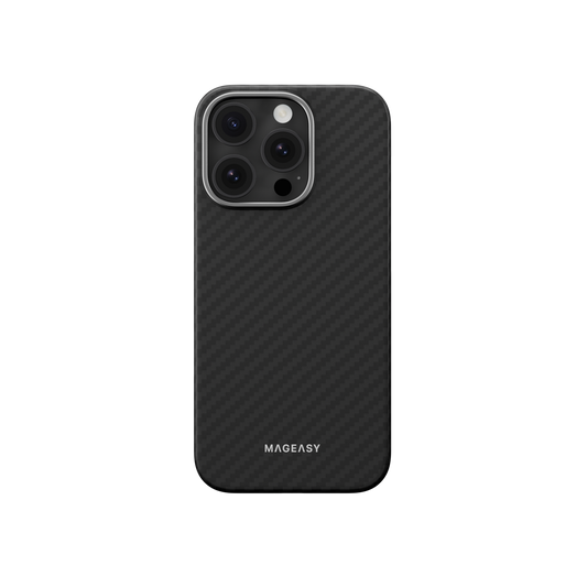 MagEasy Kev M Armaid Fiber Case iPhone 16 Pro/ 16 Pro Max 600D Black