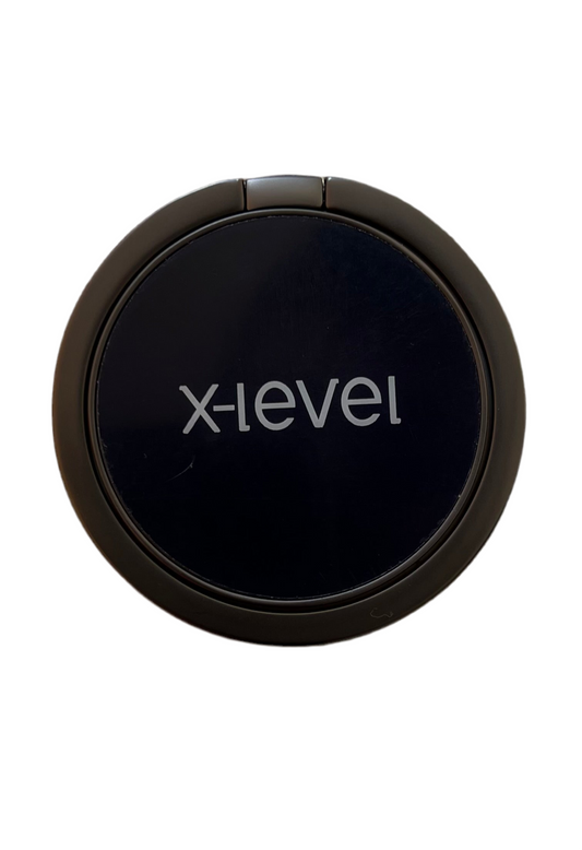 X‑Level Magnetic Grip Ring Holder with 360° Spinning Logo – MagSafe Phone Stand & Grip